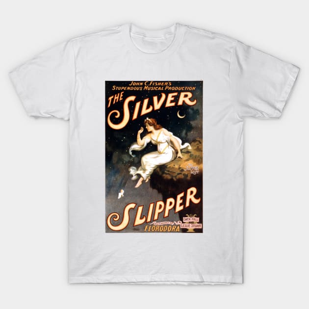 The Silver Slipper T-Shirt by fiorellaft